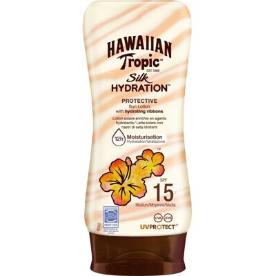 Hawaiian Tropic Silk Hydration Lotion SPF15 - Lotion Hawaiian Tropic Silk Hydration Lotion SPF15 - Lotion