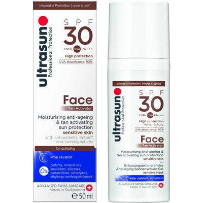 Ultrasun Face Tan Activator SPF 30 Gel (50 ml) Ultrasun Face Tan Activator SPF 30 Gel (50 ml)