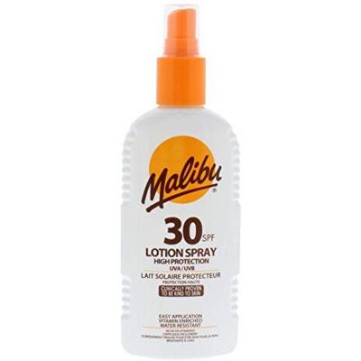 Malibu - High Protection SPF30 Spray - 200 ml - Sunscreen spray Malibu - High Protection SPF30 Spray - 200 ml - Sunscreen spray