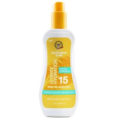 Australian Gold - Spray Gel SPF 15 - Ultimate Hydration Australian Gold - Spray Gel SPF 15 - Ultimate Hydration