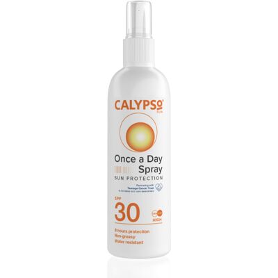 Calypso - SPF30 Spray - Water Resistant - Sun Protection Spray Calypso - SPF30 Spray - Water Resistant - Sun Protection Spray
