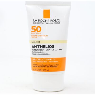 La Roche-Posay Anthelios Soft Finish Mineral Sunscreen Lotion Spf 50 4.0oz New La Roche-Posay Anthelios Soft Finish Mineral Sunscreen Lotion Spf 50 4.0oz New