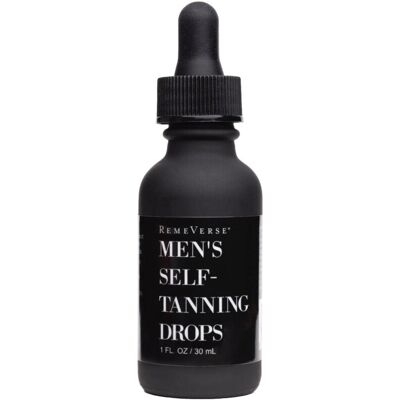 RemeVerse Mens Self-Tanning Drops - Achieve Natural-Looking Even Skin Tone with RemeVerse Mens Self-Tanning Drops - Achieve Natural-Looking Even Skin Tone with