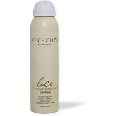 DOLCE GLOW Luce Clear Self-Tanning Mist Mini (Travel Size) 3.4 Fl Oz - Buildable DOLCE GLOW Luce Clear Self-Tanning Mist Mini (Travel Size) 3.4 Fl Oz - Buildable