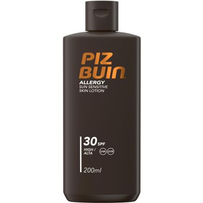 Piz Buin Allergy Sun Sensitive Skin Lotion SPF 30, 200ml Piz Buin Allergy Sun Sensitive Skin Lotion SPF 30, 200ml