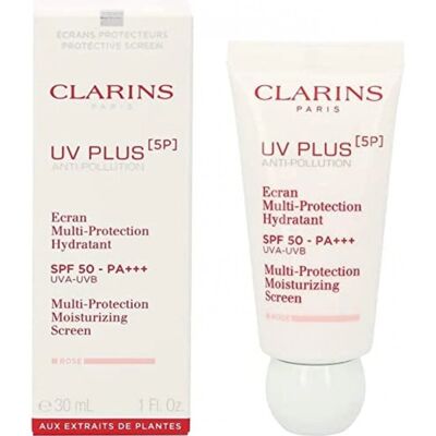 Clarins UV Plus Anti-Pollution SPF 50 Moisturizer - Unisex Sunscreen Clarins UV Plus Anti-Pollution SPF 50 Moisturizer - Unisex Sunscreen