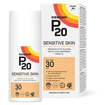 RIEMANN P20 SPF30 Sensitive Sun Cream, 200ml, UVA Protection RIEMANN P20 SPF30 Sensitive Sun Cream, 200ml, UVA Protection