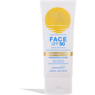 Bondi Sands Fragrance Free Daily Sunscreen Face Lotion SPF 50 Hydrating UVA + Bondi Sands Fragrance Free Daily Sunscreen Face Lotion SPF 50 Hydrating UVA +
