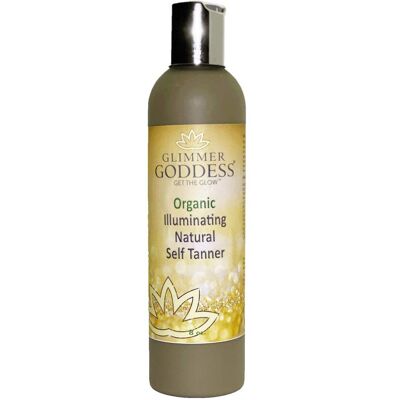 Glimmer Goddess Organic Self Tanner - Natural Tanning Lotion - Vegan Cruelty-Fr Glimmer Goddess Organic Self Tanner - Natural Tanning Lotion - Vegan Cruelty-Fr