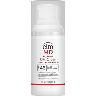 EltaMD UV Clear Face Sunscreen SPF 46 Oil Free Sunscreen with Zinc Oxide Derma EltaMD UV Clear Face Sunscreen SPF 46 Oil Free Sunscreen with Zinc Oxide Derma