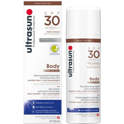 ultrasun SPF30 Tan Activator Body 150ml , Pack of 1 ultrasun SPF30 Tan Activator Body 150ml , Pack of 1