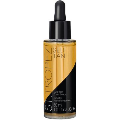 St Tropez Luxe Tonic Glow Drops, 5-in-1 Face Self Tanning Drops, Niacinamide St Tropez Luxe Tonic Glow Drops, 5-in-1 Face Self Tanning Drops, Niacinamide