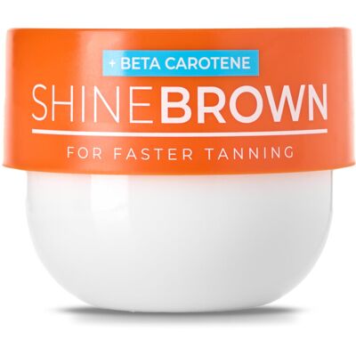 BYROKKO Shine Brown Beta Carotene Tanning Accelerator, Carroten Tanning Gel Effe BYROKKO Shine Brown Beta Carotene Tanning Accelerator, Carroten Tanning Gel Effe