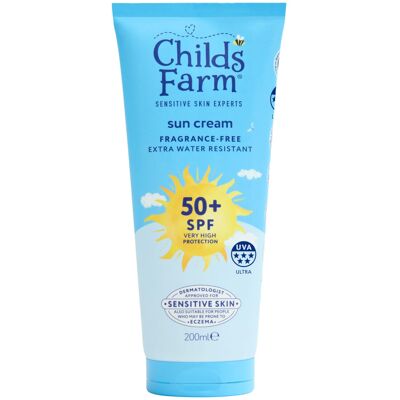 Childs Farm Kids & Baby Sun Cream SPF 50+ UVA & UVB Very High Protection Ext Childs Farm Kids & Baby Sun Cream SPF 50+ UVA & UVB Very High Protection Ext