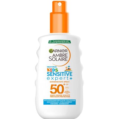 Garnier - Ambre Solaire Kids Sensitive Expert+ Spray - LSF 50+ - Sunscreen Spray Garnier - Ambre Solaire Kids Sensitive Expert+ Spray - LSF 50+ - Sunscreen Spray