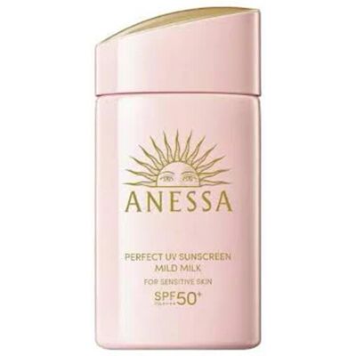 Care+ Anessa Perfect UV Sunscreen Mild Milk For Sensitive Skin SPF50+ 60mL Care+ Anessa Perfect UV Sunscreen Mild Milk For Sensitive Skin SPF50+ 60mL