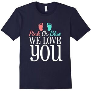 Gildan (XXXL) Pink Or Blue We Love You Funny Pregnancy T Shirt Women Tee-Father's Day Gildan (XXXL) Pink Or Blue We Love You Funny Pregnancy T Shirt Women Tee-Father's Day