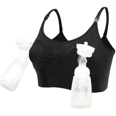 Unbranded All in One Maternity Bra, Comfortable Breast Pump Bra Featuring Soft but Elastic Unbranded All in One Maternity Bra, Comfortable Breast Pump Bra Featuring Soft but Elastic