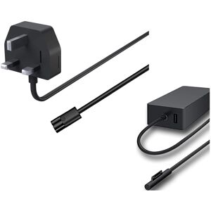 Microsoft Surface Q5N-00010 Power Adapter - Black - 65W - Power Supply Microsoft Surface Q5N-00010 Power Adapter - Black - 65W - Power Supply