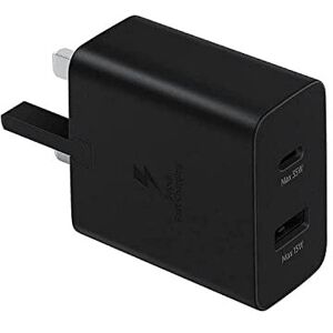 SAMSUNG Galaxy Official 35W Duo Super Fast Power Adapter (without USB-C to C Data Cable) SAMSUNG Galaxy Official 35W Duo Super Fast Power Adapter (without USB-C to C Data Cable)