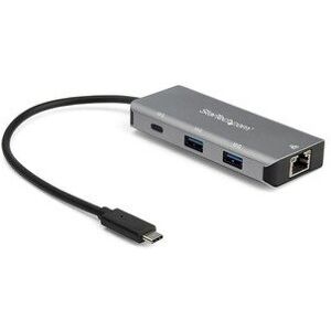 StarTech.com 3-Port Usb-C Hub With Lan Port 10Gbps 2X Usb-A 1X Usb-C HB31C2A1CGB StarTech.com 3-Port Usb-C Hub With Lan Port 10Gbps 2X Usb-A 1X Usb-C HB31C2A1CGB