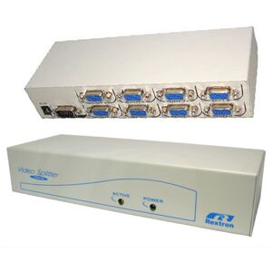 kenable SVGA VGA Monitor Video Splitter 8 way Powered High Res 300MHz kenable SVGA VGA Monitor Video Splitter 8 way Powered High Res 300MHz