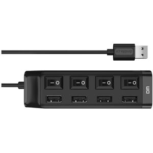 GreenZech (30cm) 4 Port Micro USB HUB 2.0 USB Splitter High Speed 480Mbps Adapter With Swi GreenZech (30cm) 4 Port Micro USB HUB 2.0 USB Splitter High Speed 480Mbps Adapter With Swi