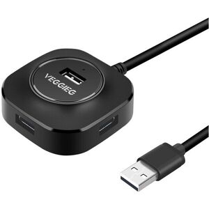 GreenZech (Black, USB 2.0) USB 2.0 / USB 3.0 Hub Docking Station Splitter Multiple USB Hub GreenZech (Black, USB 2.0) USB 2.0 / USB 3.0 Hub Docking Station Splitter Multiple USB Hub