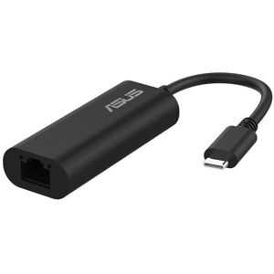 Ethernet Adapter - ASUS - USB-C2500 V2 - 2.5 Gigabit - USB 3.2 Gen 1 - Black Ethernet Adapter - ASUS - USB-C2500 V2 - 2.5 Gigabit - USB 3.2 Gen 1 - Black
