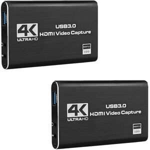 Jojomino 2X Video Capture Card 4K Screen Record USB3.0 1080P 60FPS Game Device Jojomino 2X Video Capture Card 4K Screen Record USB3.0 1080P 60FPS Game Device