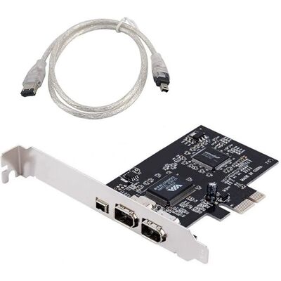 Saudism PCIE to 1394 Fire Extend Card PCI to 1394 Firewire Video Adapter HD DV Capature Saudism PCIE to 1394 Fire Extend Card PCI to 1394 Firewire Video Adapter HD DV Capature