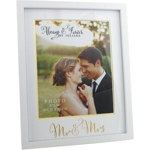 WIDDOP and Co. Always And Forever MDF Frame With Gold Words 'Mr. And Mrs.' 8x10 WIDDOP and Co. Always And Forever MDF Frame With Gold Words 'Mr. And Mrs.' 8x10