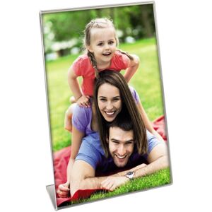 Hama 10 x 15 cm Acrylic Portrait Frame, Transparent Hama 10 x 15 cm Acrylic Portrait Frame, Transparent