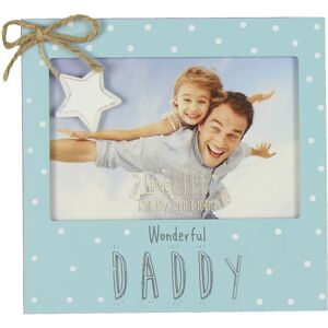WIDDOP and Co. 6' x 4' - Love Life Photo Frame - Wonderful Daddy, Father's Day Gift WIDDOP and Co. 6' x 4' - Love Life Photo Frame - Wonderful Daddy, Father's Day Gift