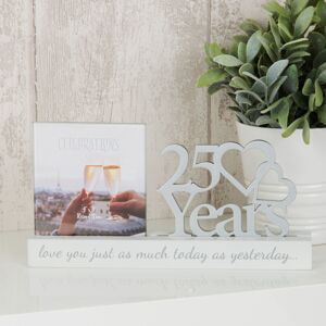 WIDDOP and Co. 4' x 4' - Celebrations Cut Out Photo Frame - 25 Years WIDDOP and Co. 4' x 4' - Celebrations Cut Out Photo Frame - 25 Years