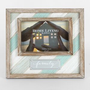 WIDDOP and Co. Family Wooden 6" X 4" Photo Frame By Juliana Wall Mounted or Freestanding WIDDOP and Co. Family Wooden 6" X 4" Photo Frame By Juliana Wall Mounted or Freestanding