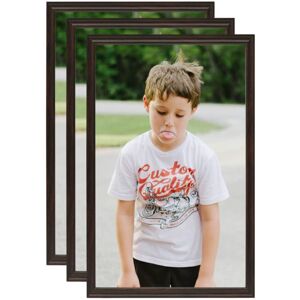 vidaXL 3x Photo Frames Collage for Table Black 10x15 cm MDF Picture Frame vidaXL 3x Photo Frames Collage for Table Black 10x15 cm MDF Picture Frame