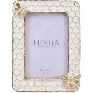 WIDDOP and Co. Widdop Hestia Honey Bee Honeycomb Gold Home Decor Photo Frame 4" x 6" WIDDOP and Co. Widdop Hestia Honey Bee Honeycomb Gold Home Decor Photo Frame 4" x 6"