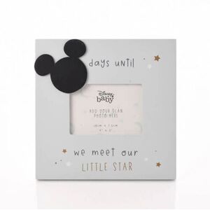 Disney Mickey Mouse Baby Ultrasound Frame - Personalised Countdown for Baby Arrival Disney Mickey Mouse Baby Ultrasound Frame - Personalised Countdown for Baby Arrival