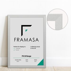 Framasa (Silver, 24x18 Inch) The Photo Factory Frame Wooden Photo & Art Frames Framasa (Silver, 24x18 Inch) The Photo Factory Frame Wooden Photo & Art Frames