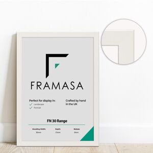 Framasa (White, 24x18 Inch) The Photo Factory Frame Wooden Photo & Art Frames Framasa (White, 24x18 Inch) The Photo Factory Frame Wooden Photo & Art Frames