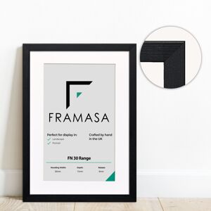 Unbranded (Black Frame White Mount, 60x80CM Pic (70x90CM Frame)) Picture Frames Photo Fram Unbranded (Black Frame White Mount, 60x80CM Pic (70x90CM Frame)) Picture Frames Photo Fram