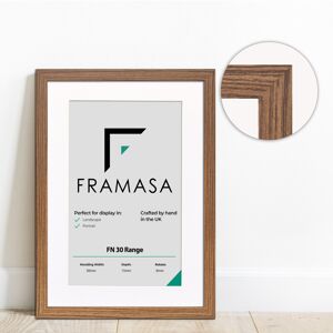 Unbranded (Dark Oak Frame White Mount, 14x12 Pic (18x16 Frame)) Dark Oak Photo Frames With Unbranded (Dark Oak Frame White Mount, 14x12 Pic (18x16 Frame)) Dark Oak Photo Frames With