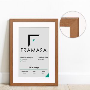 Unbranded (Walnut Frame White Mount, 24x18 Pic (28x22 Frame)) Walnut Photo Frames With Mou Unbranded (Walnut Frame White Mount, 24x18 Pic (28x22 Frame)) Walnut Photo Frames With Mou