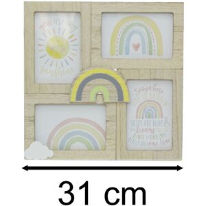 Carousel Home 4 Aperture Baby Photo Frame Children's Multi Picture Frame Nursery Decor - 4x6 Carousel Home 4 Aperture Baby Photo Frame Children's Multi Picture Frame Nursery Decor - 4x6