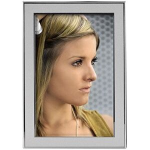 Hama Philadelphia Portrait Picture Frame (Photo Size 10 x 15 cm) Silver Hama Philadelphia Portrait Picture Frame (Photo Size 10 x 15 cm) Silver