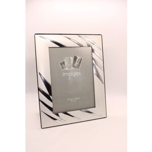WIDDOP and Co. Two Tone Brushed Silver Photo Frame WIDDOP and Co. Two Tone Brushed Silver Photo Frame