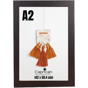 Caprican (Black , A2 (42 x 59.4 cm)) Multi Size MDF Wood Wall-Mounted Photo Frames Caprican (Black , A2 (42 x 59.4 cm)) Multi Size MDF Wood Wall-Mounted Photo Frames