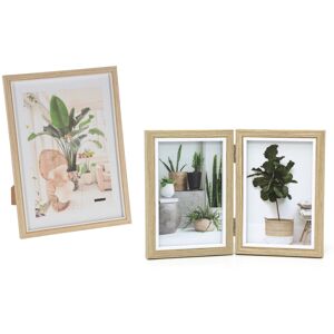 Carousel Home White Trim Wooden Photo Frame Pack 2 Piece Freestanding A4 and Double 6x4 Pict Carousel Home White Trim Wooden Photo Frame Pack 2 Piece Freestanding A4 and Double 6x4 Pict