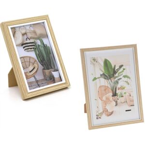Carousel Home A4 & 6x4 White Trim Wooden Photo Frame Pack 2-Piece Freestanding A4 and 6x4 Pi Carousel Home A4 & 6x4 White Trim Wooden Photo Frame Pack 2-Piece Freestanding A4 and 6x4 Pi